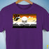Bear Pride Pirate Flag Premium Unisex T-Shirt - Purple